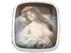 German Silver Cigarette Case