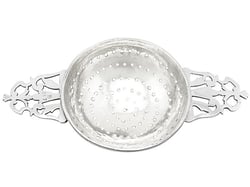 Silver Lemon Strainer