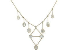 Victorian moonstone necklace