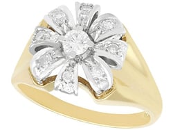 1950s cluster ring