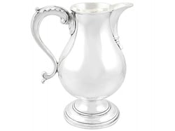 Georgian Silver Beer Jug