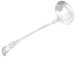 Silver Soup Ladle