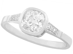 Antique Old European Cut Diamond Engagement Ring