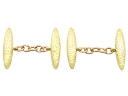 Antique 18ct Yellow Gold Cufflinks