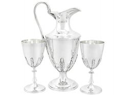 Vintage Jug and Goblets