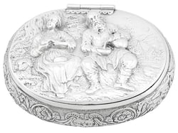 Dutch Silver Tobacco Box