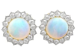 Victorian Opal Earrings