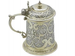 rare silver tankard