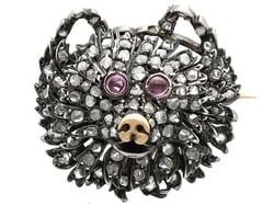 Victorian Animal Brooch