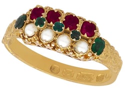 Antique Victorian Dress Ring