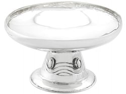 Antique Bon Bon Dish in Sterling Silver for Sale