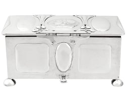 Antique Jewellery Casket 