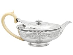 Georgian Sterling Silver Teapot