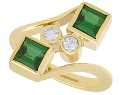 Gold Tourmaline Ring 