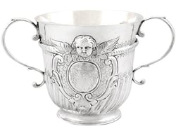 Silver Porringer Bowl