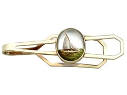 1940s gents tie clip