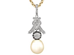 Gold South Sea Pearl Pendant