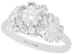 Diamond Dress Ring in Platinum