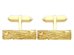 1960s Gold Cufflinks