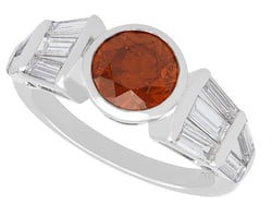 Certified Brown Diamond Ring for Sale