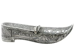 Russian Enamel Vesta Case