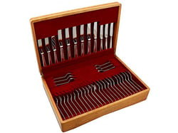 Feather Edge Silver Cutlery Set