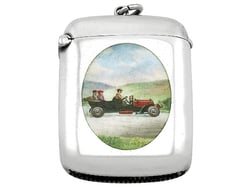 Sterling Silver Vesta Case Match Safe