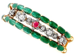Vintage Russian Bracelet in Gold 