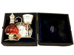 Antique Communion Set
