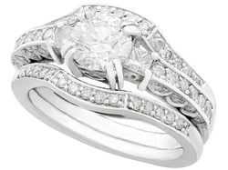Vintage Stacked Diamond Rings