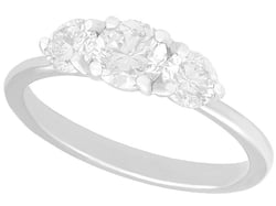 1.10 Carat Trilogy Ring