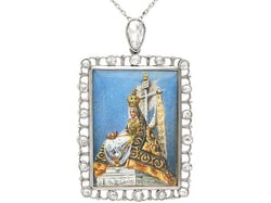 Diamond Miniature Pendant