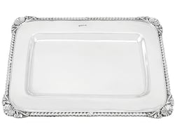 Sterling Silver Drinks Tray