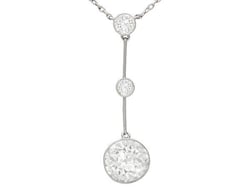 Magnificent Antique Diamond Pendant 