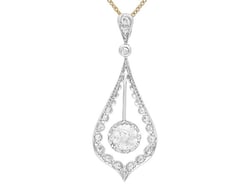 Edwardian Diamond Pendant