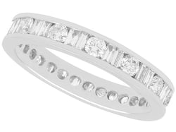Baguette Cut Diamond Eternity Ring