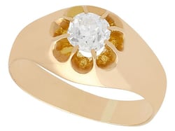 Gents Antique Diamond Ring