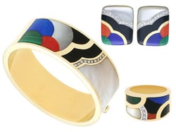 70s Style Jewellery Set Vintage