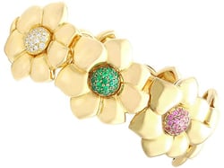 Vintage gemstone bracelet