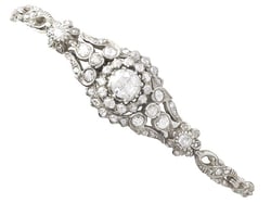 Vintage Diamond and Gold Bracelet