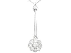 1900s Diamond Pendant