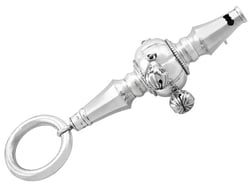 Victorian Baby Rattle UK