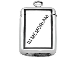 Silver and Enamel Vesta Case