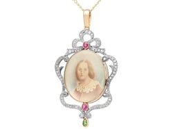 Victorian Portrait Pendant
