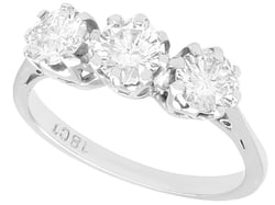 Classic Three Stone Engagement Ring