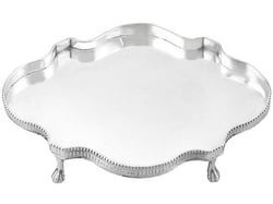 Antique Silver Teapot Stand