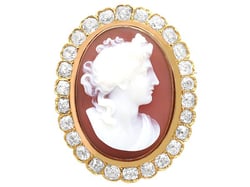 Antique Cameo Brooch
