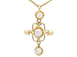 Antique Diamond Pendant UK 
