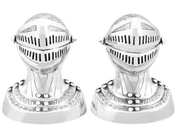 19th Century Silver Peppers 