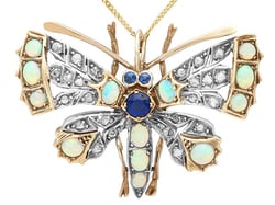 Victorian Butterfly Brooch